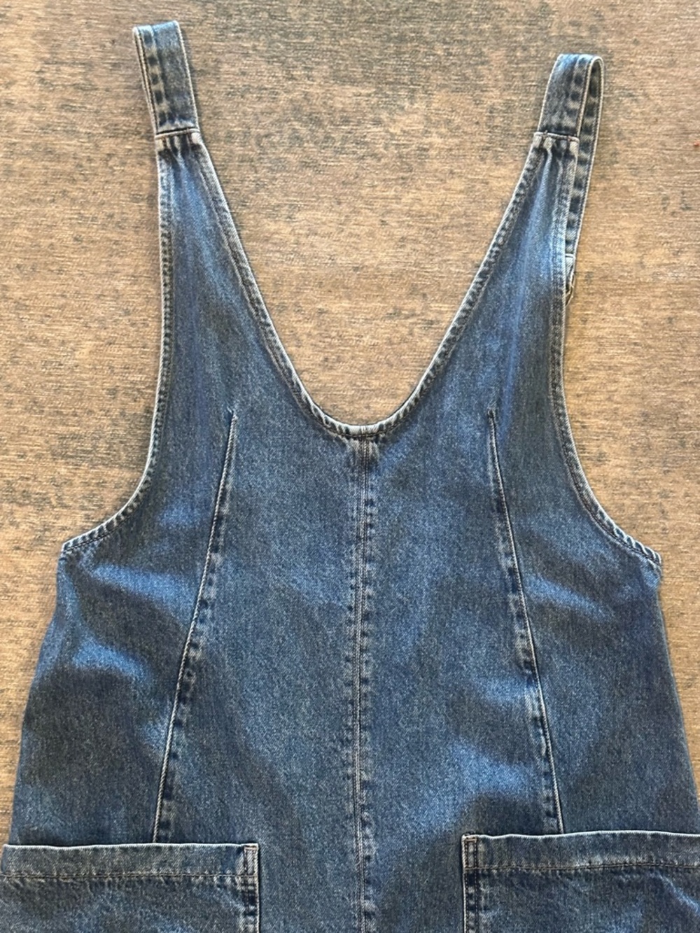 We the Free by Free people high roller denim blue jumpsuit / EUC, no flaws! - Picture 7 of 16